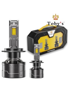 Buy Tobys P100 9005 2 Pieces 200W Original Tested LED Headlight Bulb Assembly 20000 Lumens 100W/Piece Xtreme Bright With Color Temperature 6500K in UAE