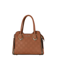 Buy Fashionable Ladies Top handle Bags Handbags for women Shoulder Crossbody bag Yellow in UAE