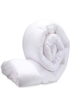 Buy Luxuriously Soft and Cozy Microfiber Twin Duvet Inner White 160 x 220cm in Saudi Arabia