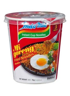 Buy Indomie Mi Goreng Instant Fried Cup Noodles 75g in UAE