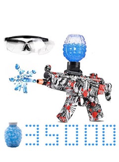 Buy Waterproof Gel Bullet Gun for Kids with Goggles and 35,000 Water Bullets in Saudi Arabia