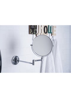 Buy Roslyn Double Sided Vanity Mirror Chrome 23x7.5x31cm in UAE