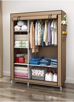 Buy Premium Wardrobe Clothes Storage Organizer Fabric Wardrobe For Clothing in Saudi Arabia