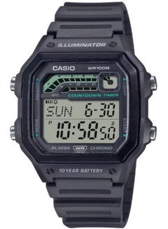 Buy Casio Men's Resin Band, Digital Watch, WS-1600H-8AV in Saudi Arabia