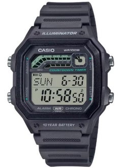 اشتري Casio Men's Resin Band, Digital Watch, WS-1600H-8AV في السعودية