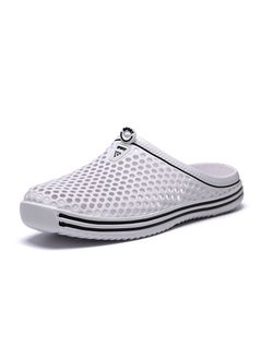 Buy Men/Women Couple Shoes Hole Shoes White in Saudi Arabia