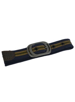 Buy Woven Style Fabric Belt Fashion Accessory For Men  Belt With Adjustable Fit & Metal Buckle With Pin Closure in UAE