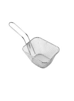 اشتري Creative Fry Basket with Handle Stainless Steel French Fries Basket for Home في السعودية