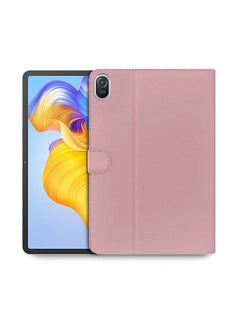 Buy High Quality Leather Smart Flip Case Cover With Magnetic Stand For Honor Pad 8 12.4 Inch 2022 Rose Gold in Saudi Arabia