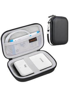 Buy Hard Case For New Canon Ivy 2 Mini Canon Ivy Mini Canon Ivy Cliq+ Cliq 2 Cliq+2 Photo Printer Mobile Wireless Bluetooth Instant Camera Printer Mesh Bag Fit Photo Paper Cable Black in Saudi Arabia