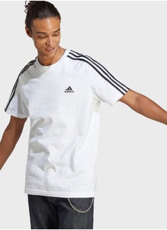 اشتري 3 Stripe Essential Single Jersey T-Shirt في السعودية