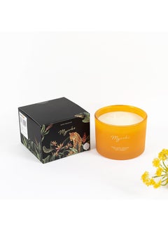 اشتري Safari Myrrhe Jar Candle, White - 280g في الامارات