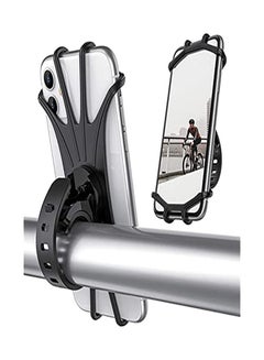 Buy Bike Mount Motorcycle Handlebar 360° Rotation Silicone Bicycle Phone Holder in UAE