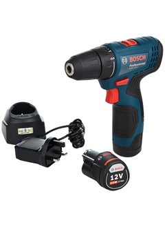 Buy GSR 120 LI cordless drill/driver, 12 Volt, Lithium-Ion battery type, 1500 rpm, high-powered 2 in 1 for less, 2 speed gearbox enables high productivity and excellent torque in Saudi Arabia