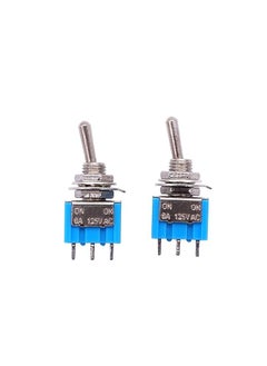 Buy KNP MTS-102 Blue Toggle Switch is a reliable and versatile switch designed for applications requiring a straightforward on-on switching mechanism. Its blue color makes it easily identifiable and adds a touch of style to your control panels or equipment. in UAE