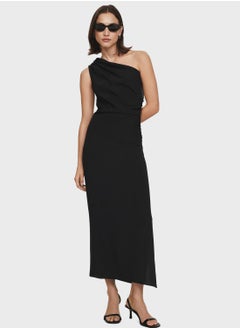 Buy Assymetric One Shoulder Dress in UAE