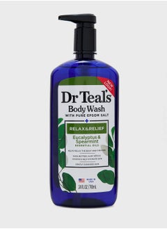 Buy Epsom Salt Body Wash - Eucalyptus&Spearmint in UAE