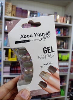 اشتري false nails auto adhesif gel fantasy 15 pcs في مصر