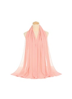 اشتري Modest and Versatile Chiffon Hijab Peach في الامارات