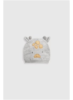 Buy Grey Giraffe Beanie Baby Hat in Saudi Arabia