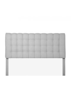 Buy H117 | Velvet headboard - Light Grey in Saudi Arabia