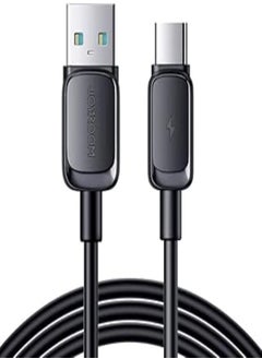 اشتري joy-room S-AC027A14 Multi-Color Series 3A USB-A To Type-C Fast Charging Data Cable - 1.2M (Black) في مصر