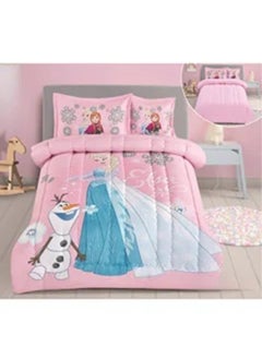 Buy Girls 4-piece duvet cover set, two sides, microfiber, 170x230 cm in Saudi Arabia