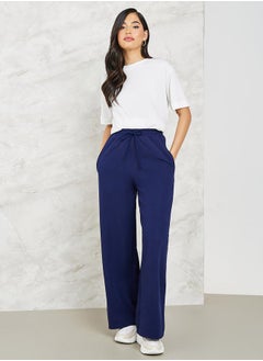 Buy Wide Leg Jogger with Side Pocket in Saudi Arabia