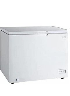 Buy General Supreme flat chest freezer, capacity 230 liters, size 8.1 cubic feet, white color in Saudi Arabia