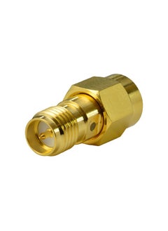 اشتري SMA Male Plug to RP-SMA Female RF Straight Connector Gold Plating Adapter في السعودية