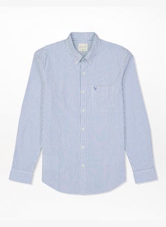 اشتري AE Striped Slim Fit Oxford Button-Up Shirt في الامارات