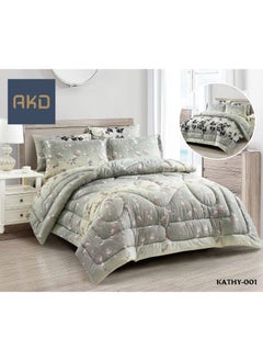 Buy Comforter Set For One And A Half 4 Pieces Microfiber With High Quality in Saudi Arabia