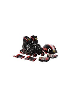 Buy Skate Inline Set Black 33-36 FK7-1 in UAE