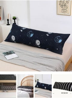 Buy 1 Piece Long Body Pillow Case Various Designs in UAE