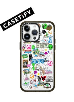 Buy Apple iPhone 15 Pro Max Case,Rebel Cat Stickers Magnetic Adsorption Phone Case - Semi transparent in UAE