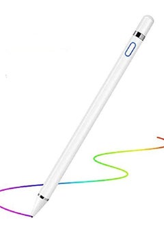 Buy Stylus Pen Touch Screen Pencil: Active Stylus Pens Compatible for Apple iPhone iPad HP DELL Tablet Phone Laptop Chromebook Kindle Fire - Fine Point Digital Capacitive Drawing Pencil in UAE