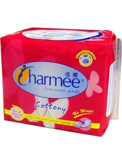 Buy Charmee Feminine Pads Cottony No Wings in UAE