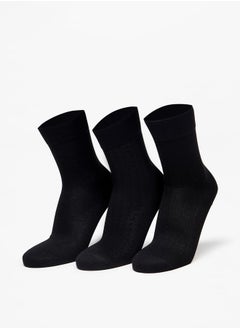 Buy Bamboo Crew Socks - Set of 3 in UAE