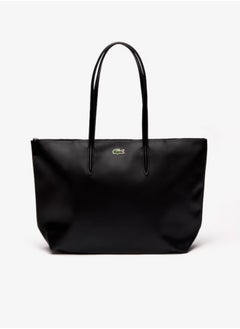 Buy Women's L12.12 Concept Fashion Versatile Large Capacity Large Size Zipper Handheld Shoulder Bag Tote Bag Large Black 45cm * 30cm * 12cm in UAE