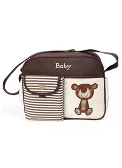 Buy Multipurpose Portable Travelling Lovely One-shoulder Mommy Diaper Bag With High-quality Material in Saudi Arabia