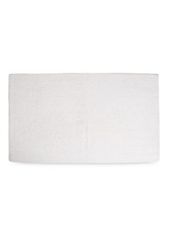 Buy Chakra Bath Mat, White - 70X120 Cm in UAE