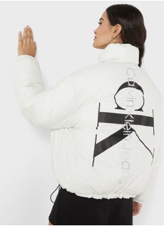 اشتري Zip Through Puffer Jacket في السعودية