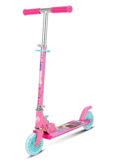 Buy Barbie Scooter 2 wheel, Pink, 120mm, SP-7048 in UAE