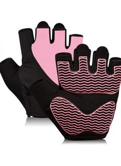 Buy Premium Gym Gloves for Women - Versatile Fitness Gloves with Silicone Padding, Breathable Design, Air Vents, and Injury Prevention for Weightlifting, Hiking, Cycling, CrossFit. in Saudi Arabia