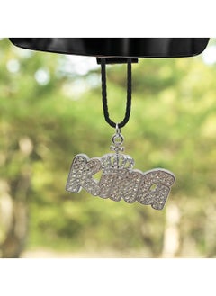 اشتري Diamond KING Logo Fancy Car Hanging Pendant في السعودية