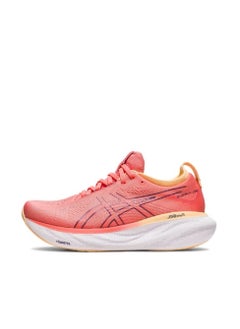 Buy Women Gel-Nimbus 25 Outdoor Running Sneakers Orange/White in UAE