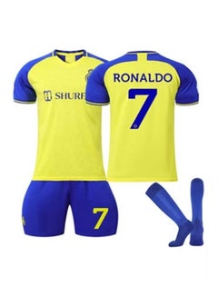 BIRDBOX Youth Sportswear C.Ronaldo 7 Kids Home Soccer Jersey