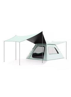 Buy Camping Tent 3-5 Persons, Pop Up Tents Removable Instant Tent 2 Door Breathable Waterproof UV Protection, Family Dome Tent for Family Outdoor Sports Travel Picnic with Carrying Bag in UAE