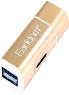 Buy Earldom ET-OT33 2 * 1 Lightning Adapter - Gold in Egypt