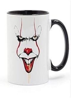 اشتري RYN Pennywise Clown Coffee Mug Ceramic Cup Color Handle Colour Inside Gifts 11oz في مصر